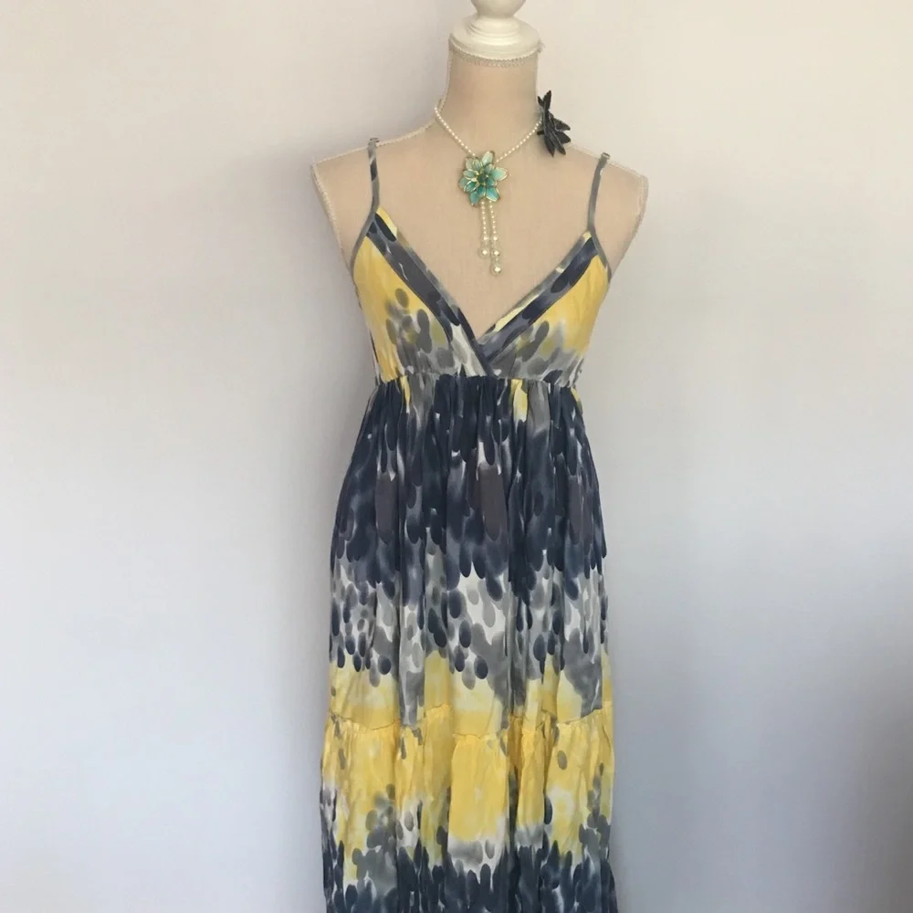 COPY - Angie watercolor maxi dress - Picture 3 of 6